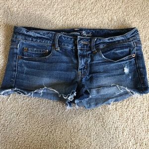 American Eagle jean shorts, size 6